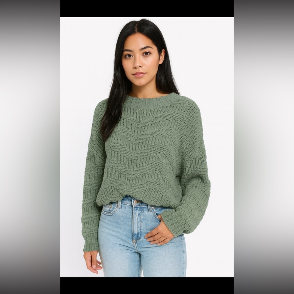Pol NEW Mint Green knit Sweater